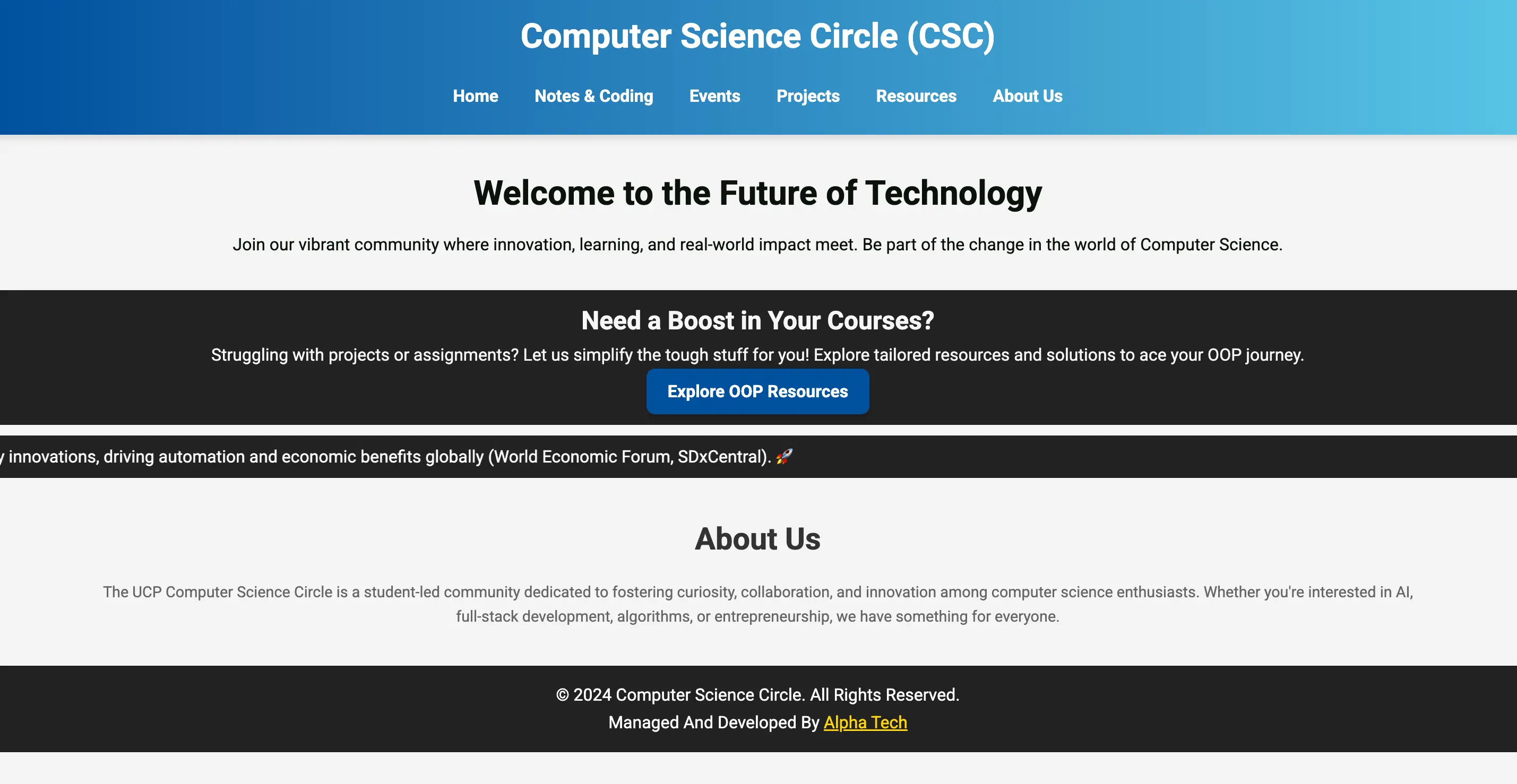 CSC (Computer Science Circle)